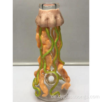 Beliebteste Glasbecher-Bongs mit 3D-Zähnen